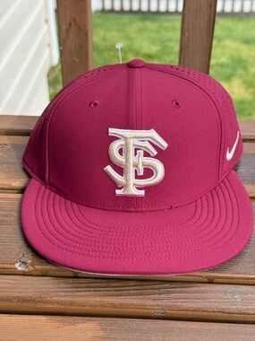 FSU Nike Maroon and Gray Fitted Baseball Cap